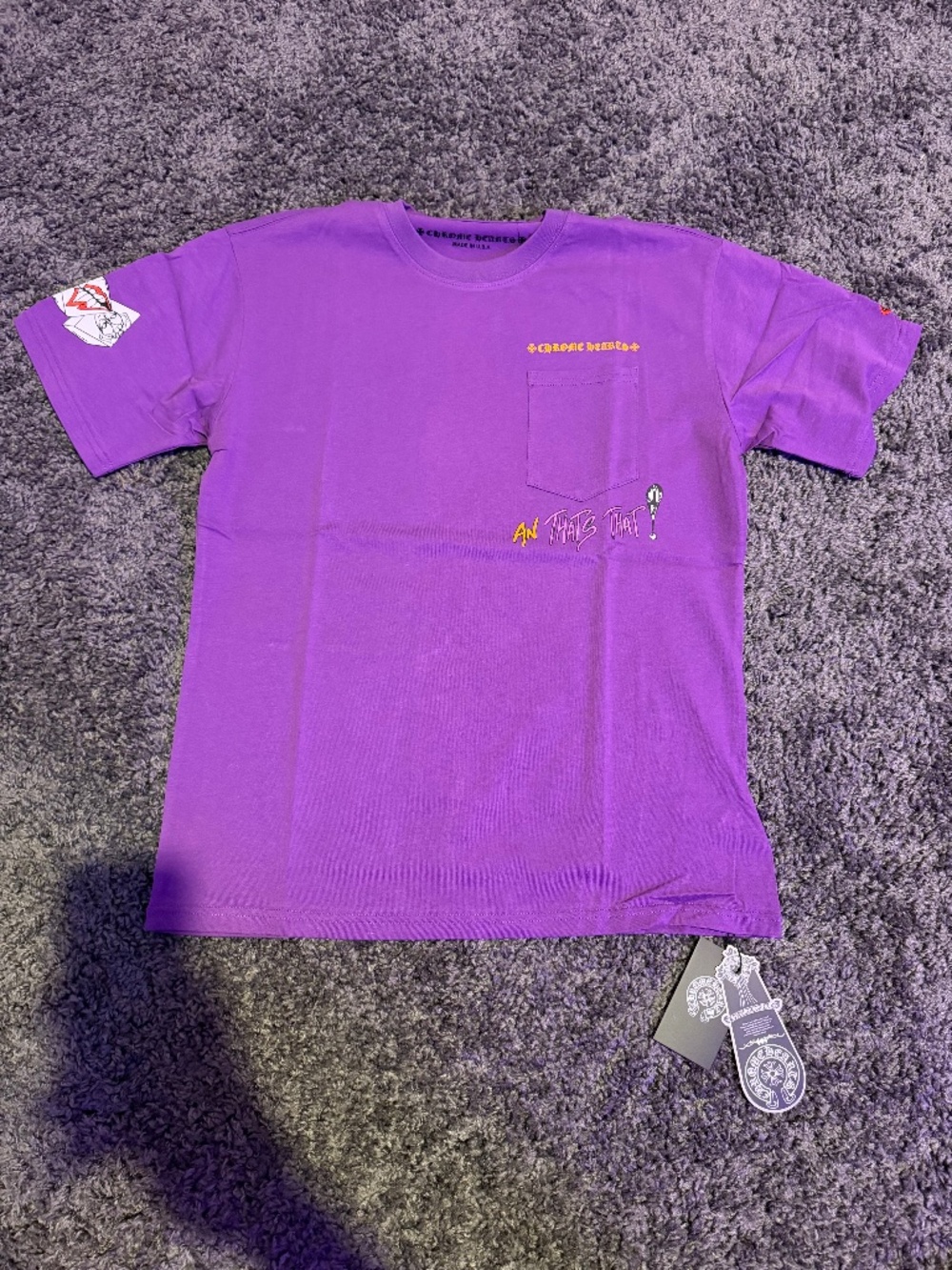 Chrome Hearts Purple Teeshirt